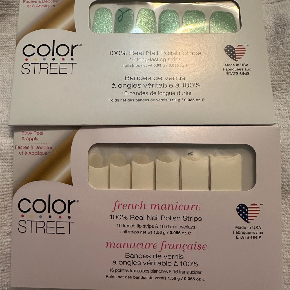 Color Street Nail Polish Strips - Set of 2